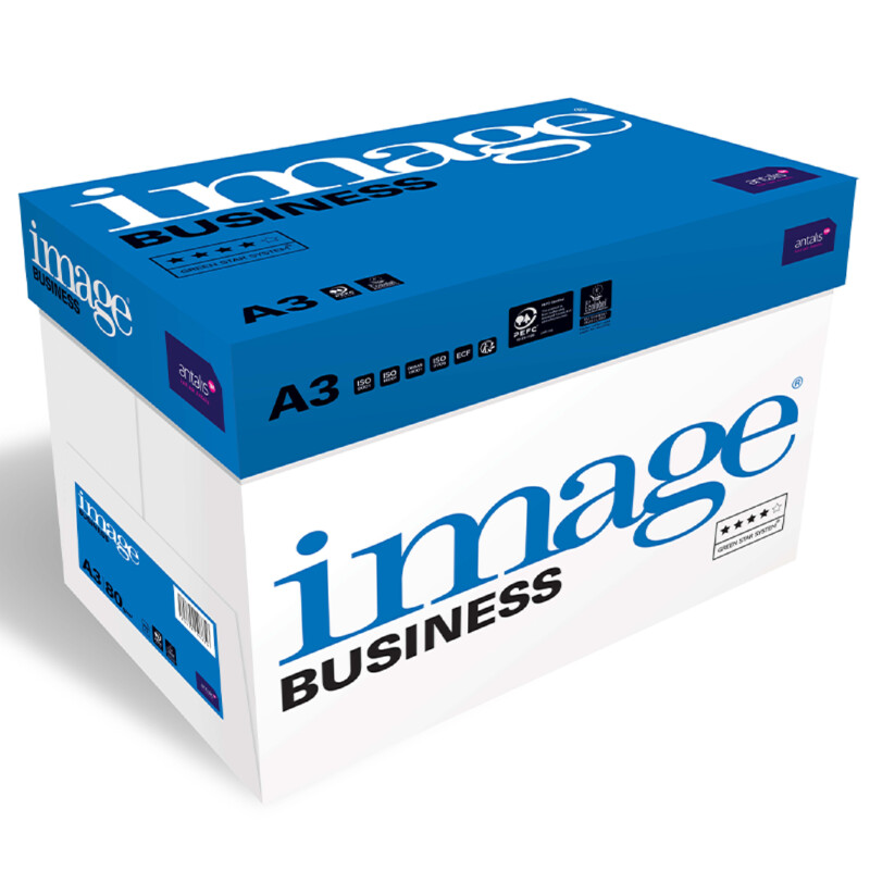 Kopierpapier Image Business 464351, DIN A4, 80 g/qm, Weiße 161 CIE, Palette mit 100.000 Blatt