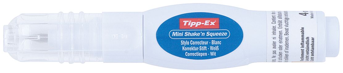 Korrekturstift Mini Shake´n Squeeze, 4 ml, weiß