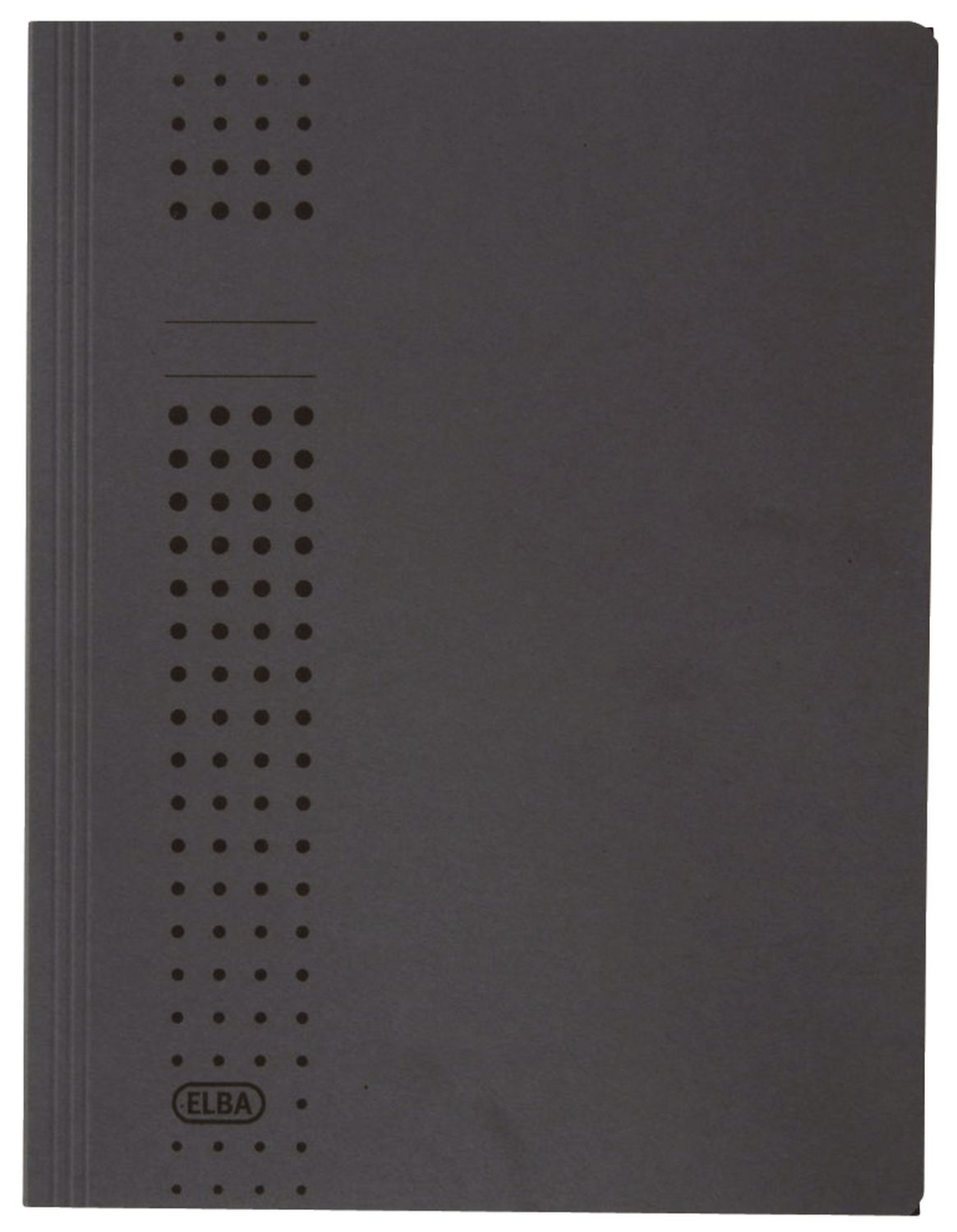 Sammelmappe chic - Karton (RC), 320 g/qm, A4, 10 mm, anthrazit