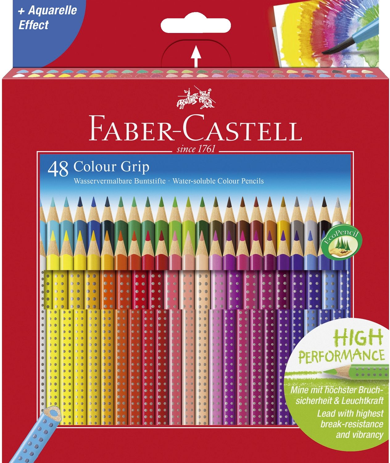 Buntstift Colour GRIP - 48 Farben, Kartonetui