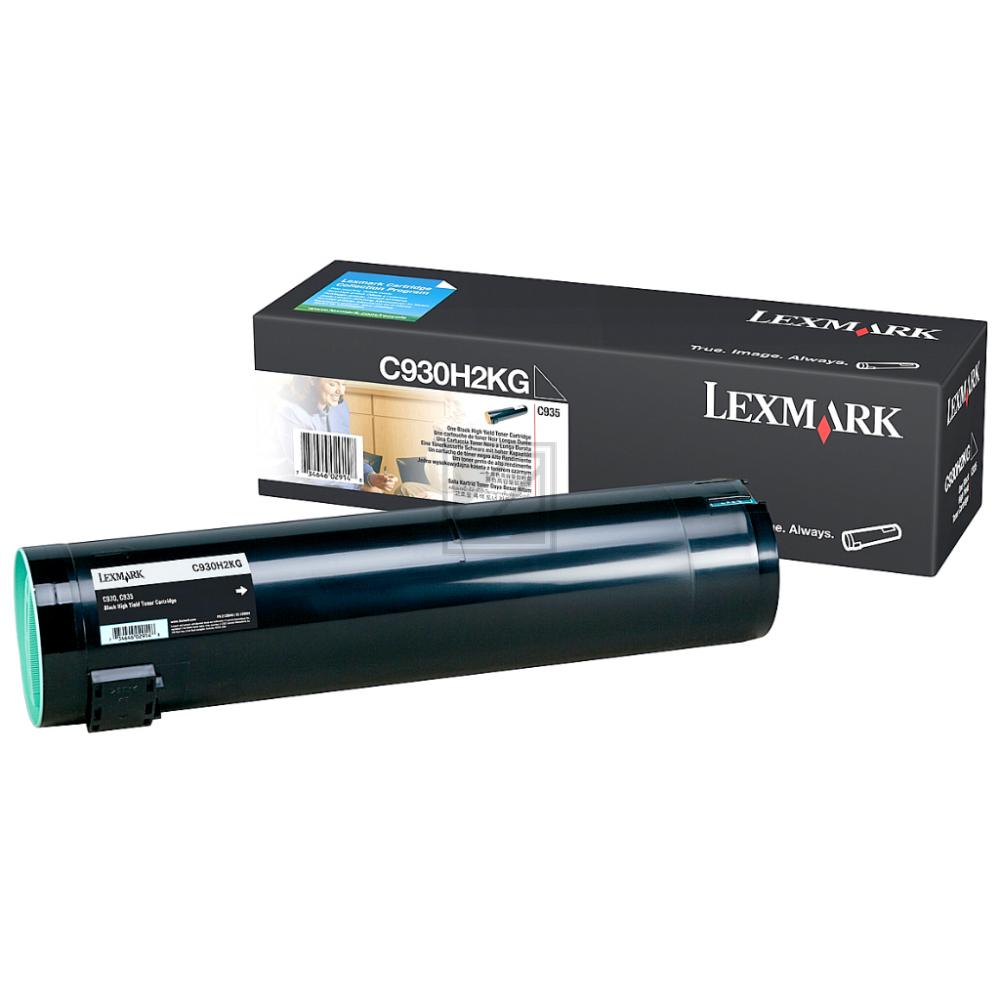 Original Lexmark Toner schwarz (00C930H2KG,0C930H2KG,C930H2KG)