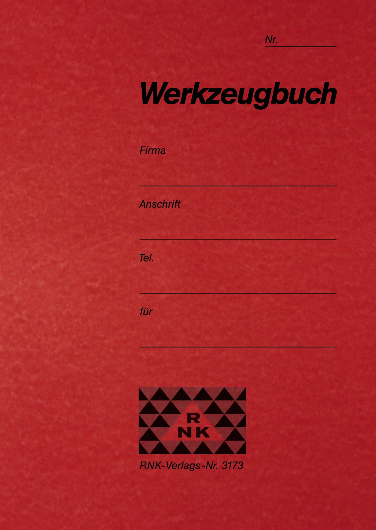 Werkzeugbuch, 16 Seiten, DIN A6