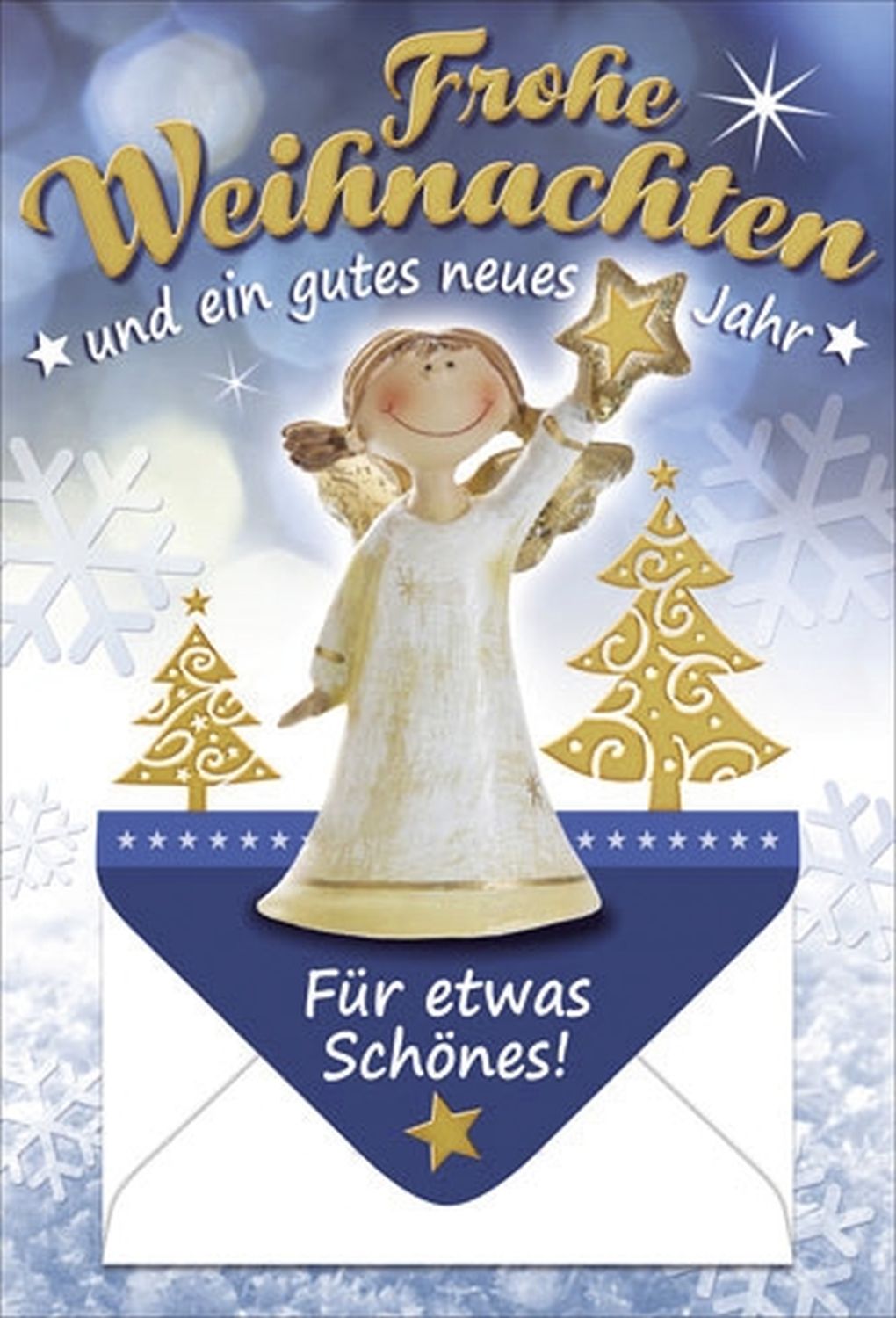 Geldscheinkarte - Weihnachtswünsche