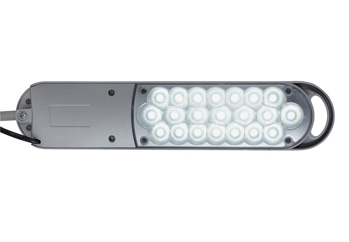 LED-Tischleuchte MAULatlantic - silber, Standfuß