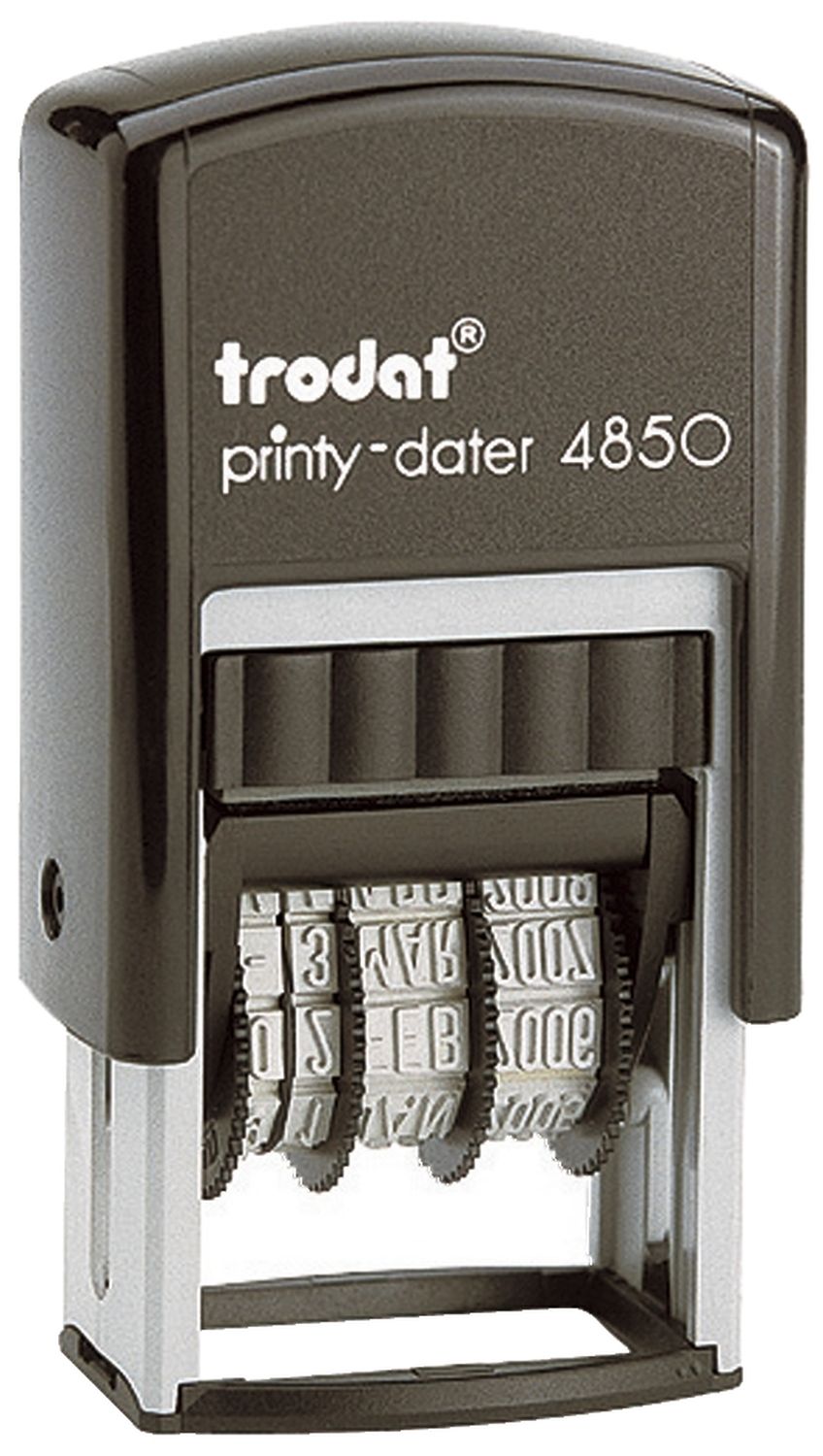 Stempel Printy 4850/L9 - GEFAXT mit Datum