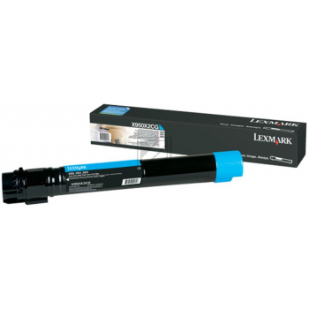 Lexmark Original Lexmark Toner cyan extra High-Capacity (00X950X2CG,0X950X2CG,X950X2CG)