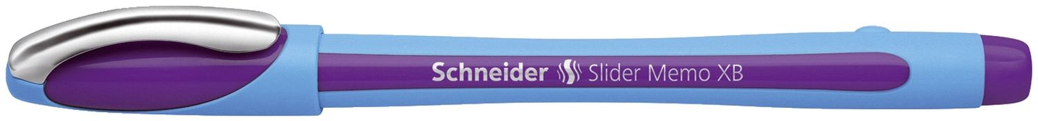 Kugelschreiber Slider Memo XB - 0,7 mm, violett