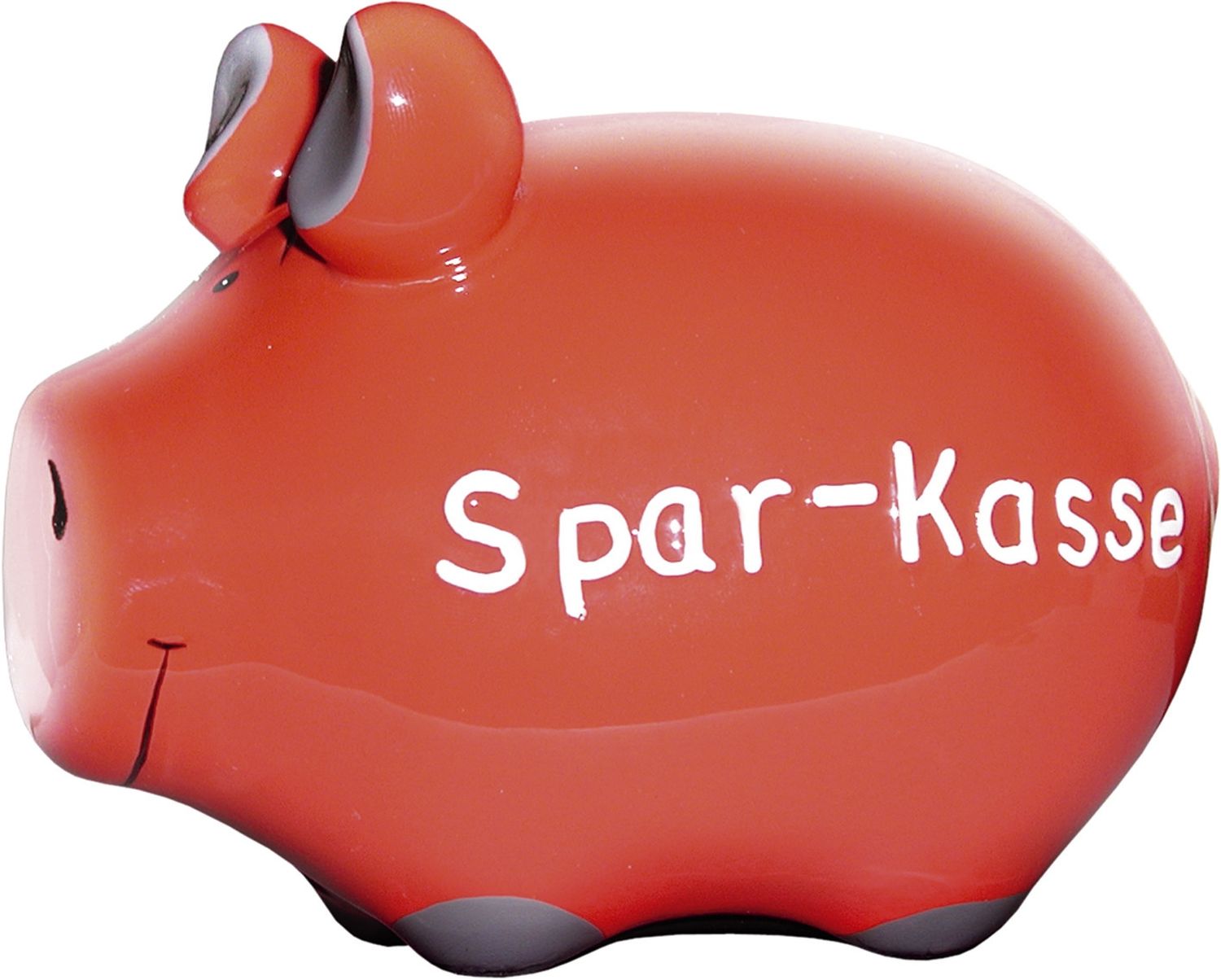 Spardose Schwein "Spar-Kasse" - Keramik, klein