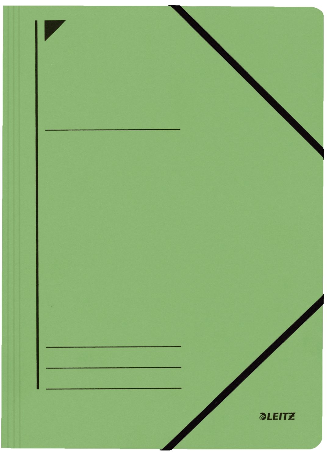 3980 Eckspanner - A4, 250 Blatt, Pendarec-Karton (RC), grün