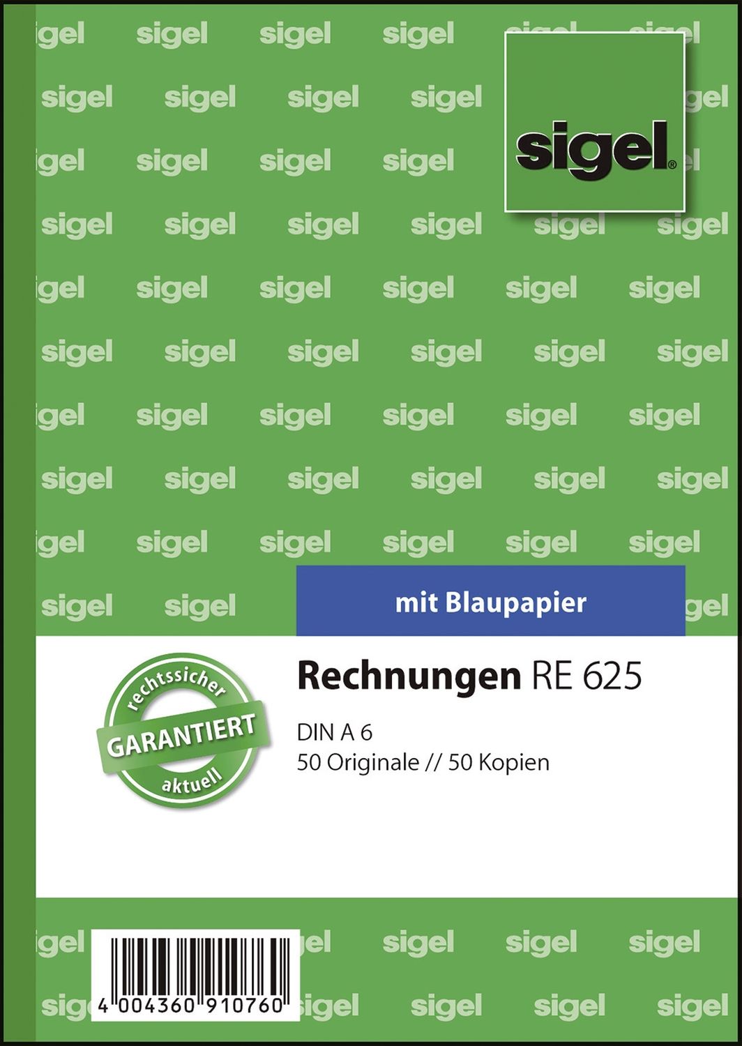 Rechnungen - A6, SD, MP, 2 x 50 Blatt