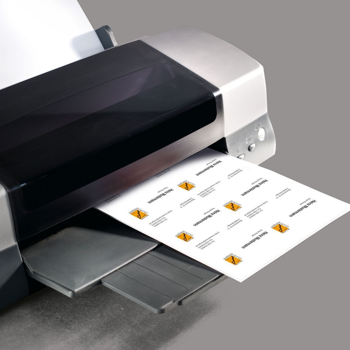 Visitenkarten, microperforiert, satiniert200 g/qm, hochweiß, 150 Stück