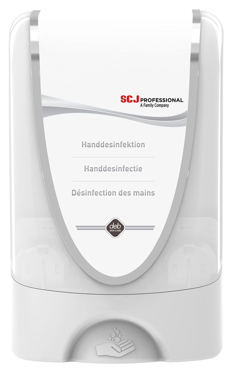 Desinfektionsmittelspender TouchFree INstantFOAM IFSTF2MD weiß für 1,2 Liter Kartuschen Deb Stoko Desinfektionsmittel