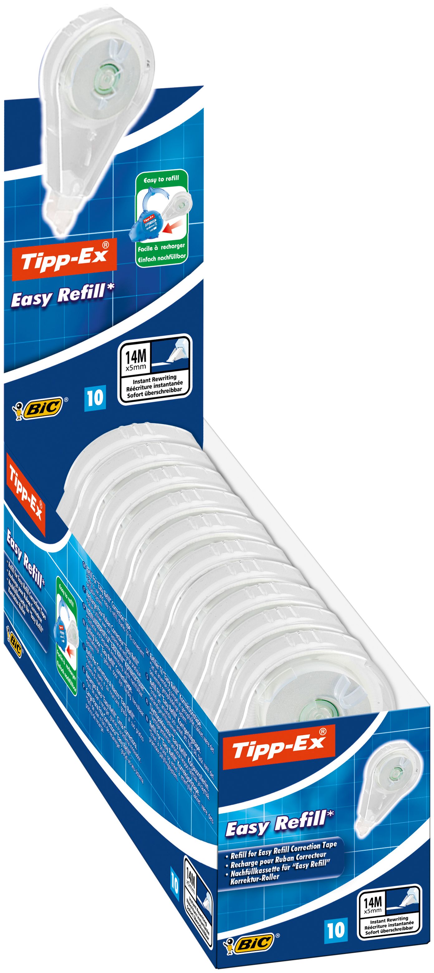 Nachfüllkassette Easy Refill, f ür Korrekturroller Easy Refill, 5,0 mm x 14 m