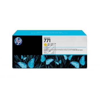 HP (Hewlett Packard) Original HP Tintenpatrone gelb (B6Y10A,771C,771CY,771CYELLOW,NO771C,NO771CY,NO771CYELLOW)