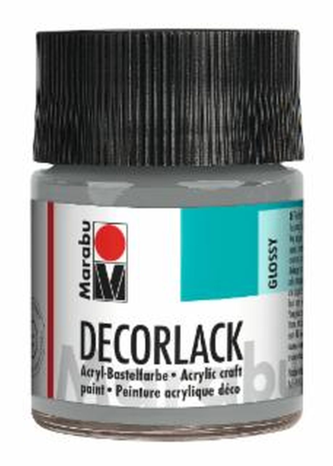 Decorlack Acryl - Metallic-Silber 782, 50 ml
