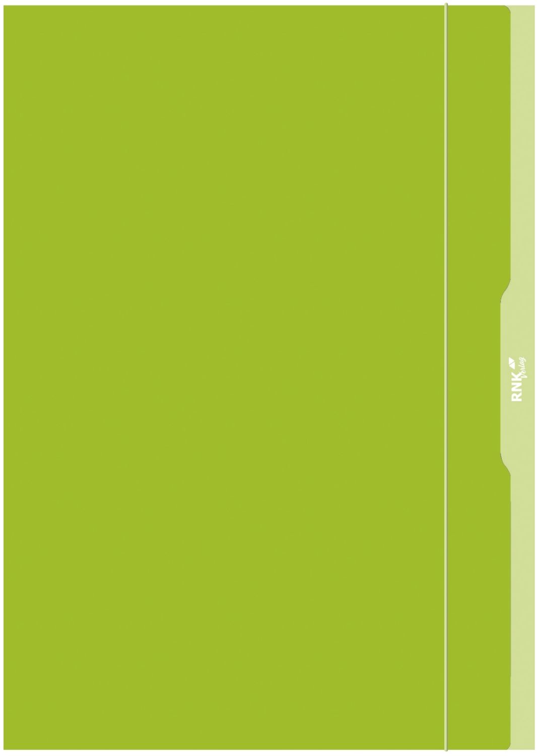 Gummizugmappe - A3, grün