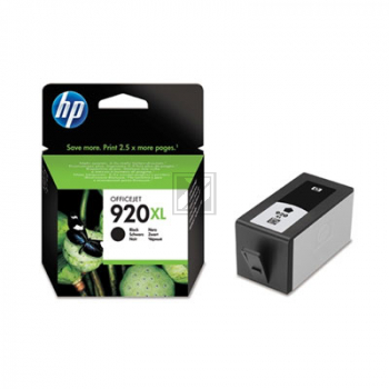 HP (Hewlett Packard) Original Tinte HP 920XL (CD975AE), ca. 1.200 Seiten, schwarz