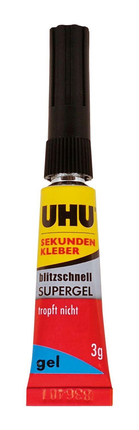 Sekundenkleber blitzschnell SUPERGEL - 3 g