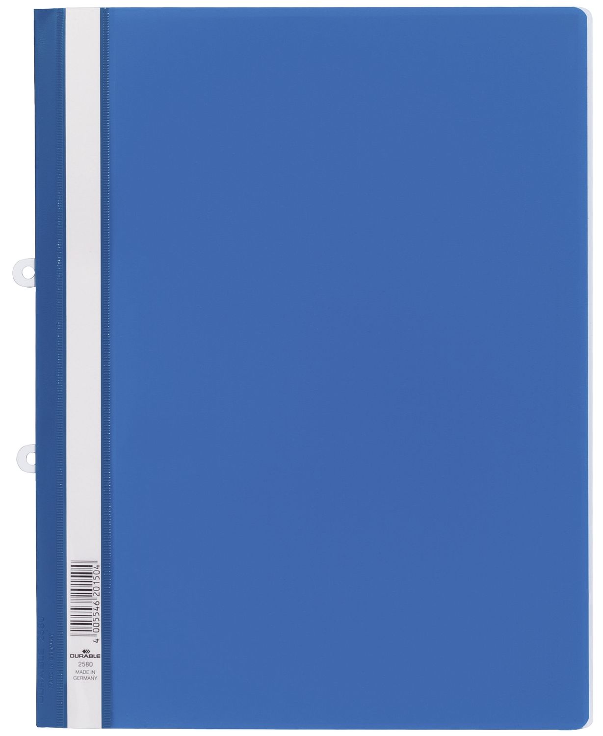 Sichthefter mit Abheftschieber - Hartfolie, 0,16 mm, A4 überbreit, blau