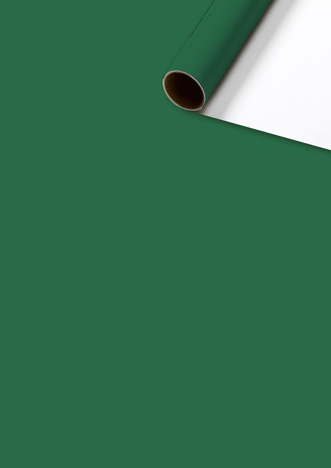 Geschenkpapierrolle - 70 cm x 5 m, dunkelgrün