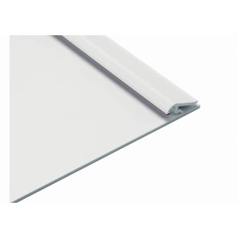 Klemmbrett Maul 2310102 für DIN A4, Kunststoff, (BxH) 220 x 330 mm, 9 mm Klemmweite, weiß