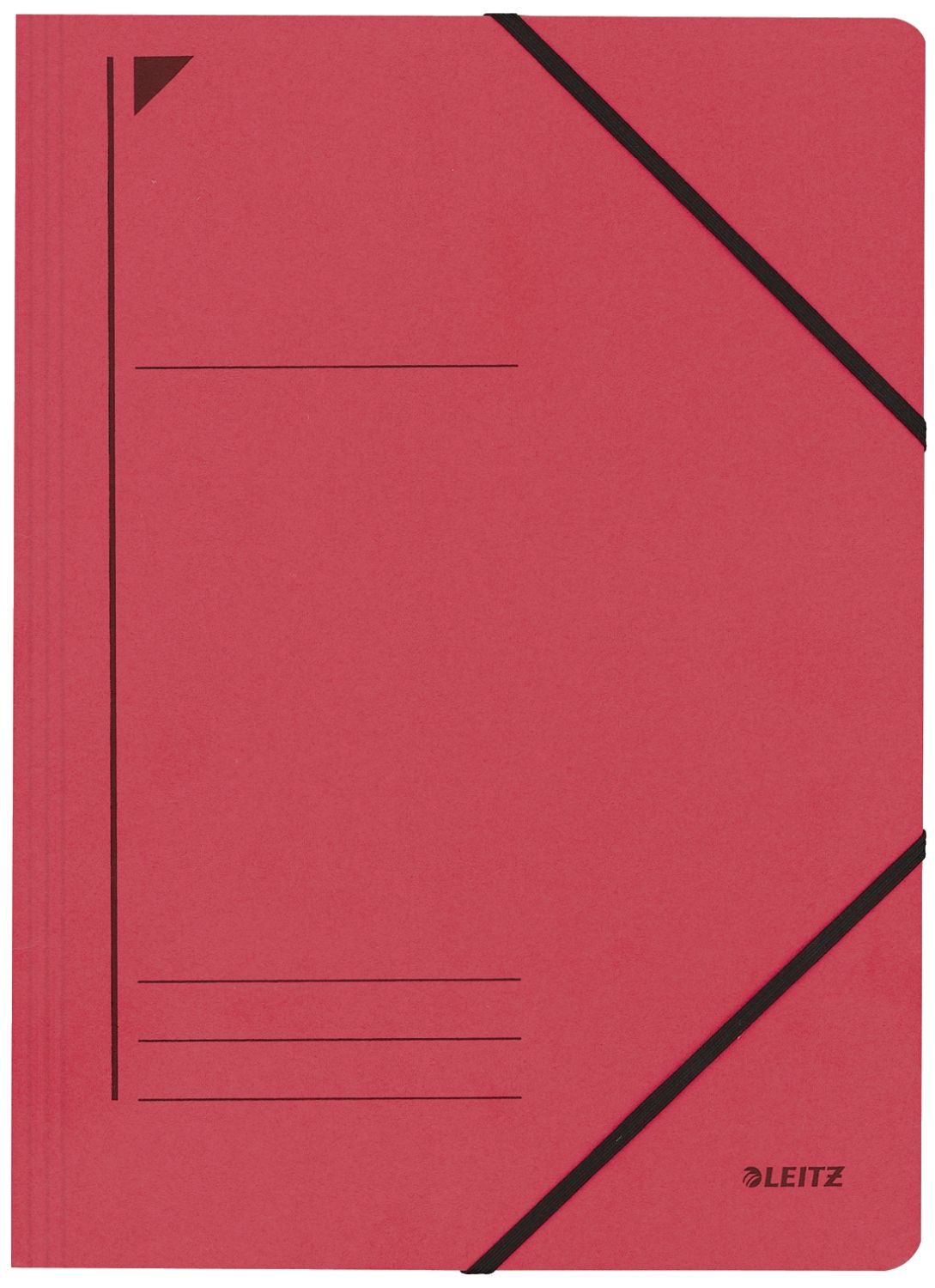 3980 Eckspanner - A4, 250 Blatt, Pendarec-Karton (RC),, rot