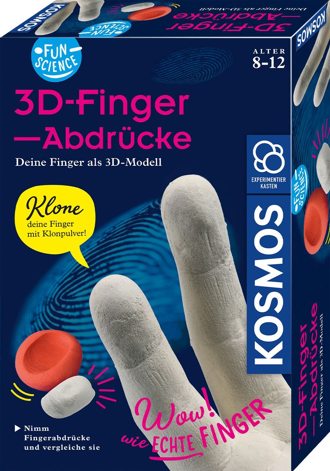 Experimentierkasten - Fun Science 3D-Fingerabdrücke