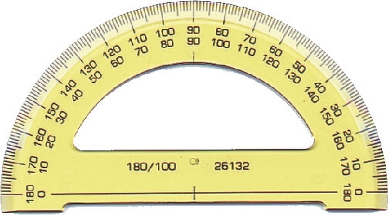 Winkelmesser 180° (Halb)