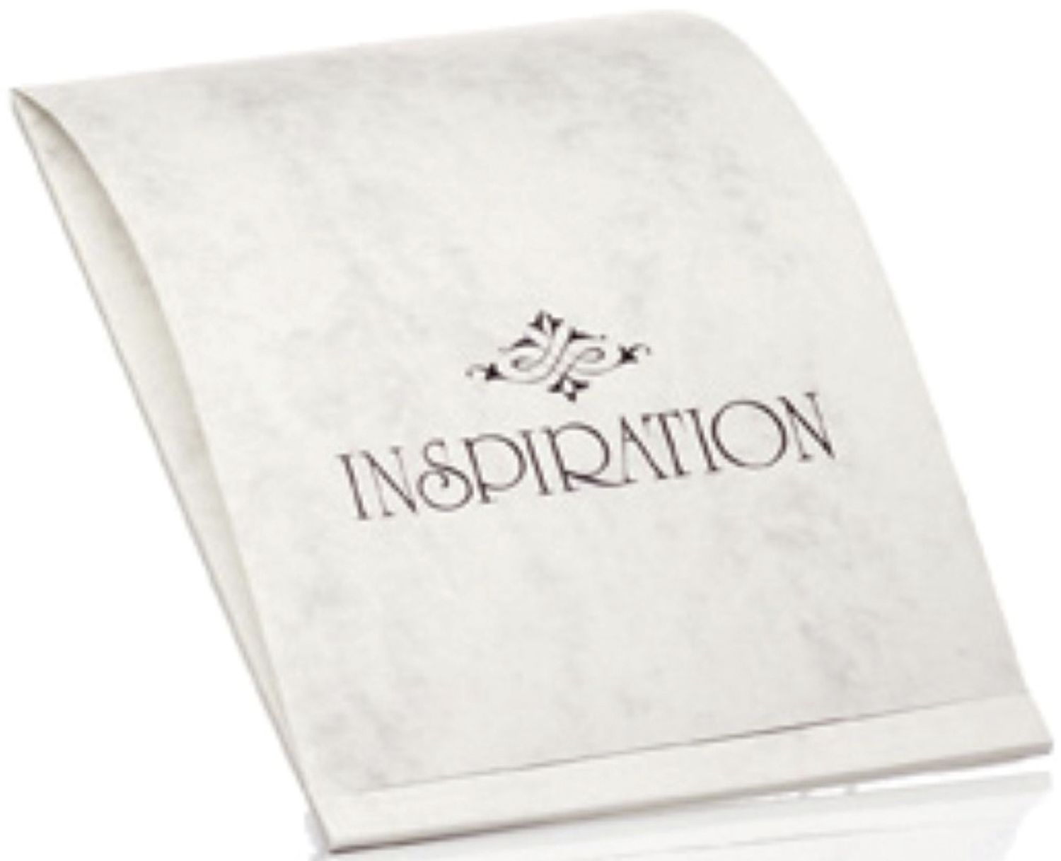 Briefblock Inspiration - A4, 40 Blatt, grau marmora