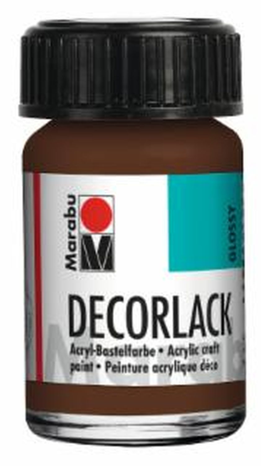 Decorlack Acryl - Mittelbraun 040, 15 ml