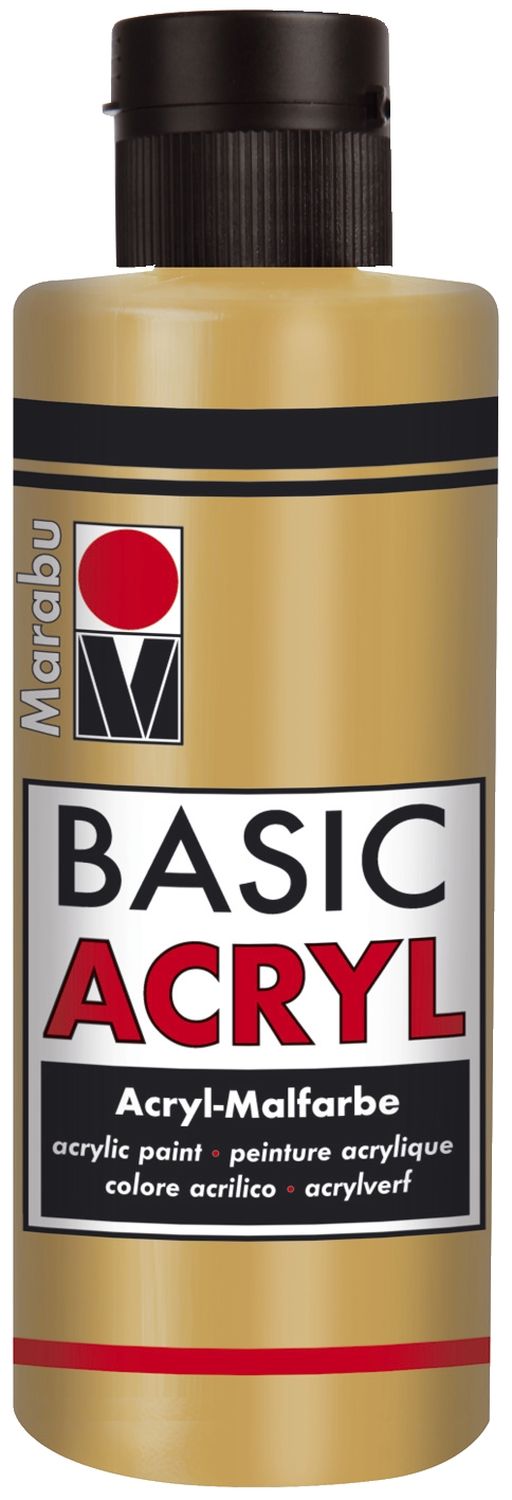 Basic Acryl - Metallic-Gold 784, 80 ml