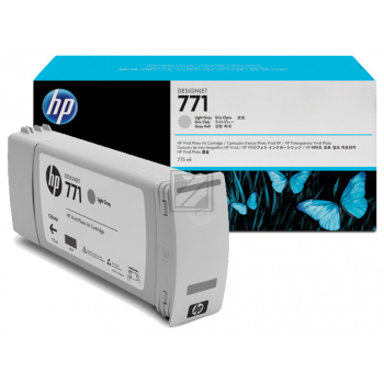 HP (Hewlett Packard) Original HP Tintenpatrone fotograu (B6Y14A,771C,NO771C)