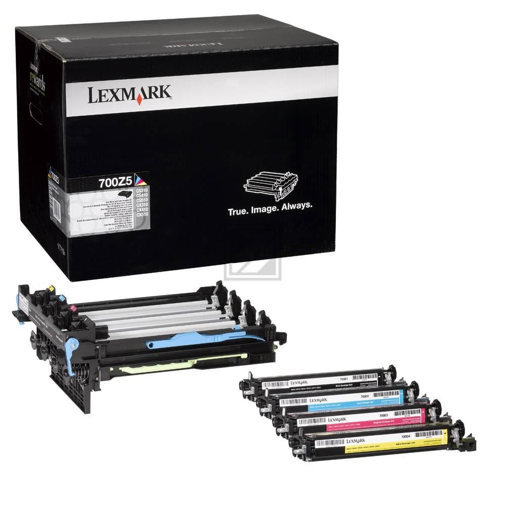 Original Lexmark Drum Kit schwarz + color (0070C0Z50,070C0Z50,70C0Z50,700Z5,NO700Z5)