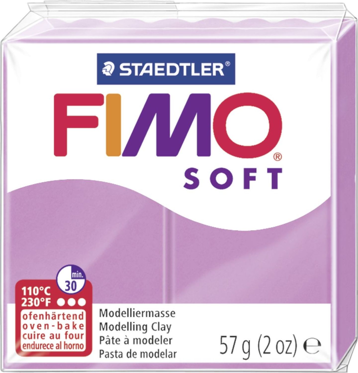 Modelliermasse FIMO® soft - 57 g, lavendel