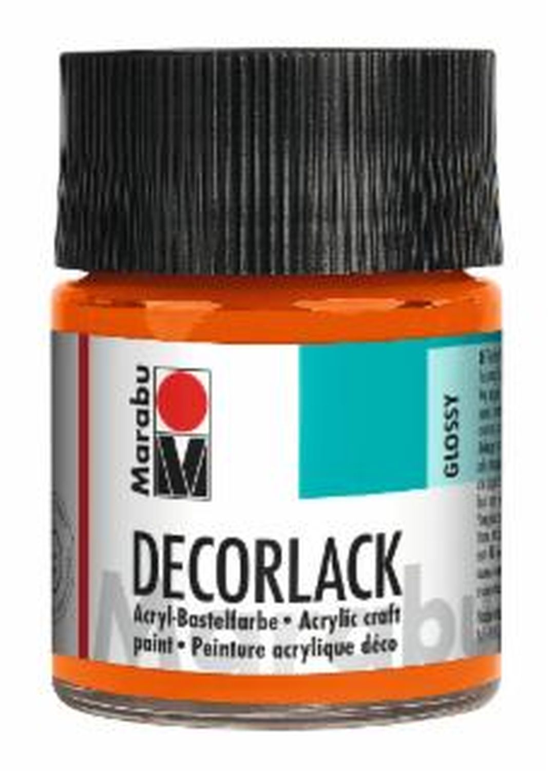 Decorlack Acryl - Orange 013, 50 ml