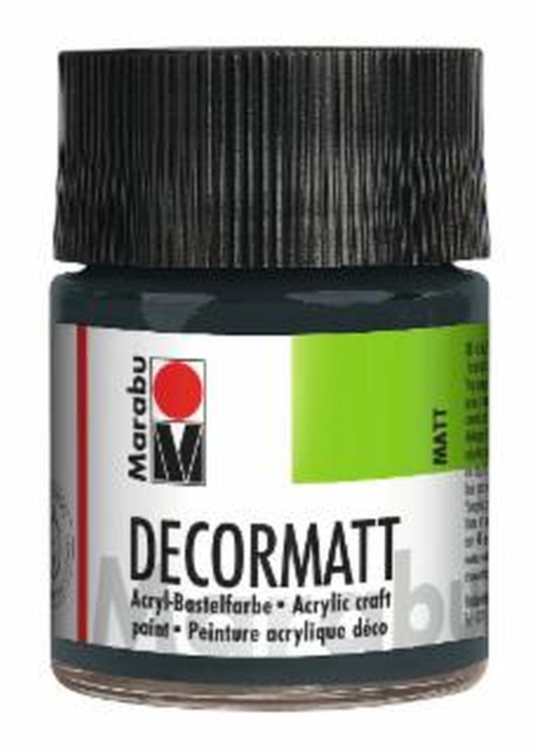 Decormatt Acryl - Dunkelgrau 079, 50 ml