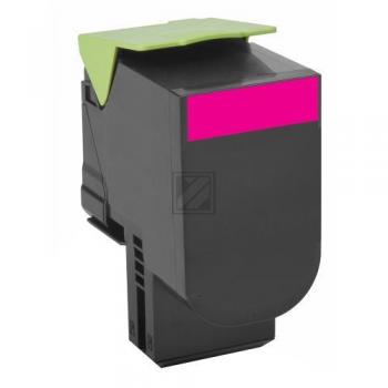 Original Lexmark Toner-Kit magenta return program (0080C2SM0,080C2SM0,80C2SM0,802SM,NO802SM)