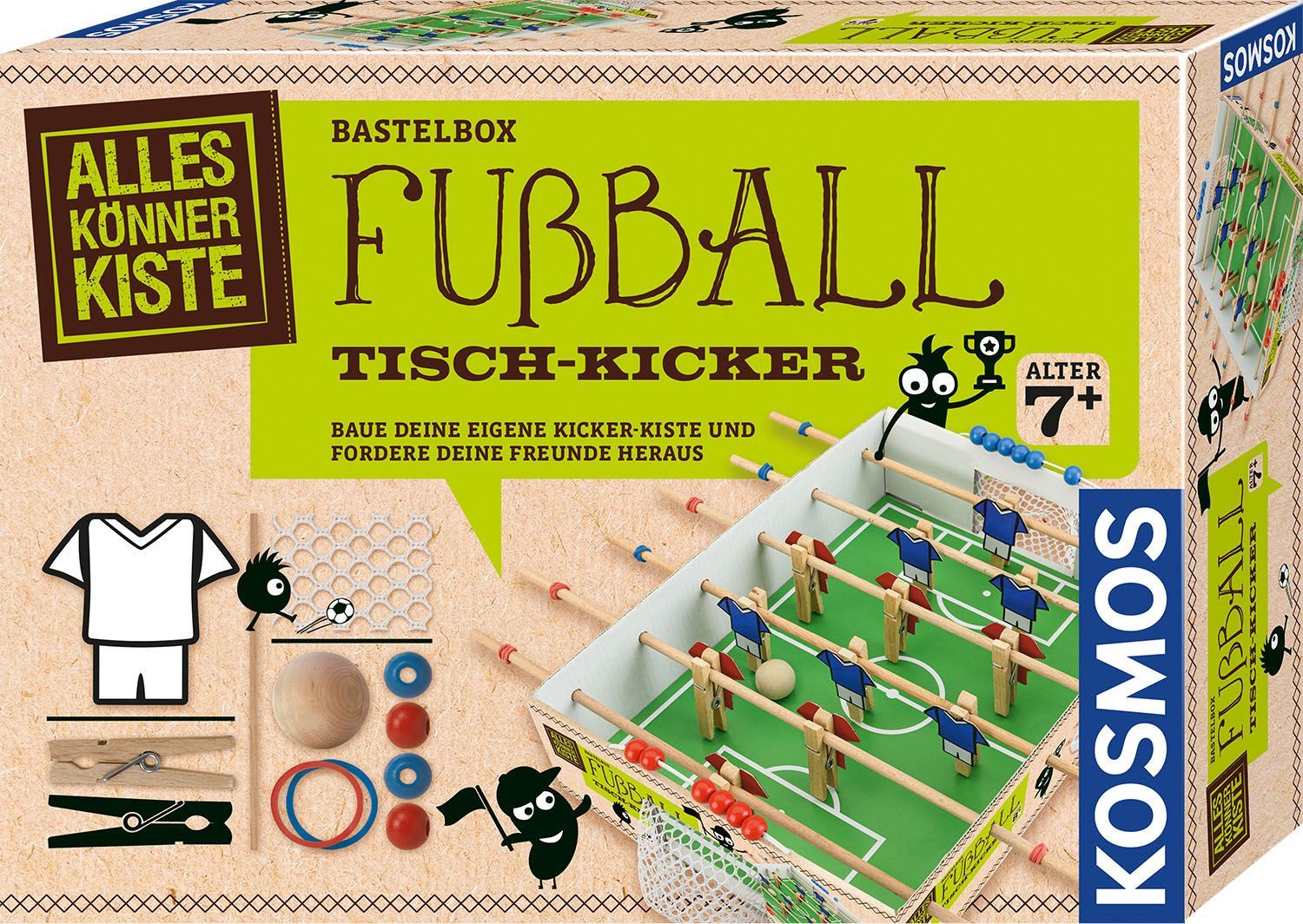 Bastelbox Fussball Tisch-Kicker