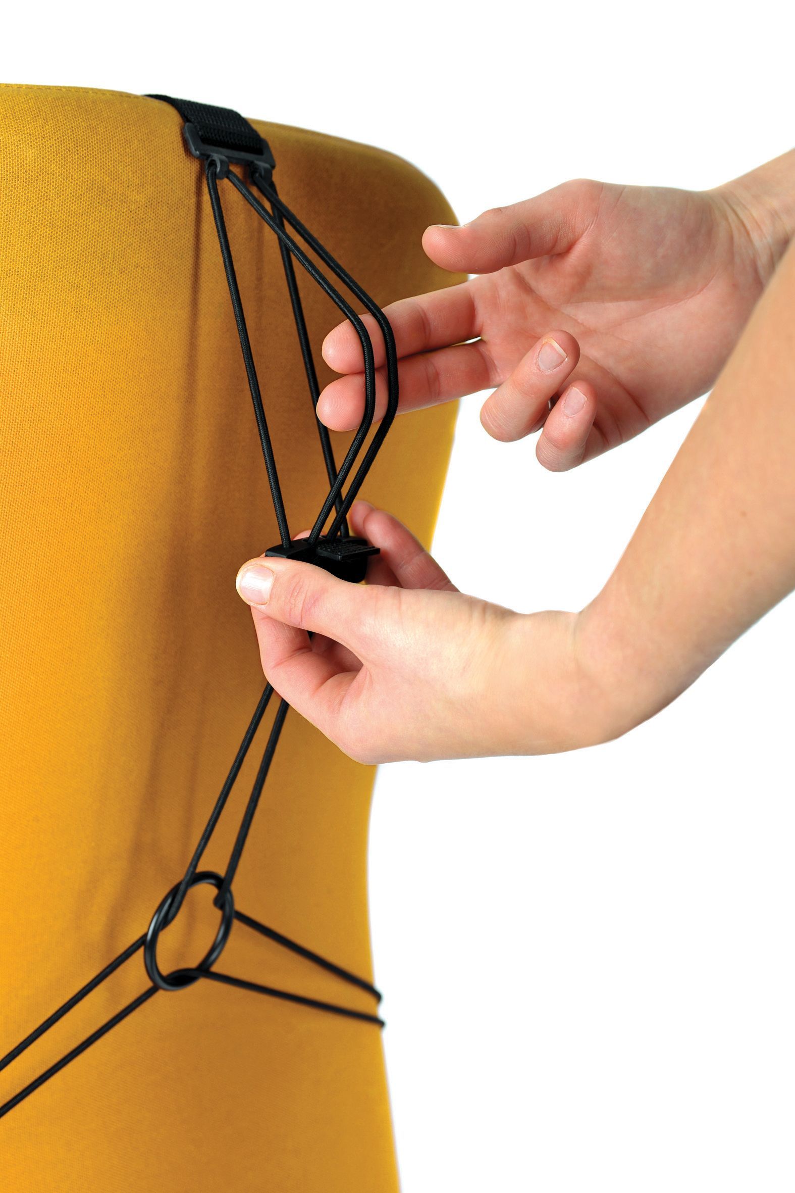 Netz-Rückenstütze Professional Series - Textil, 304 x 370 x 195 mm, graphit