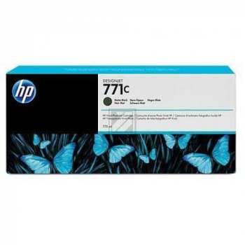 HP (Hewlett Packard) Original HP Tintenpatrone schwarz matt (B6Y07A,771C,NO771C)