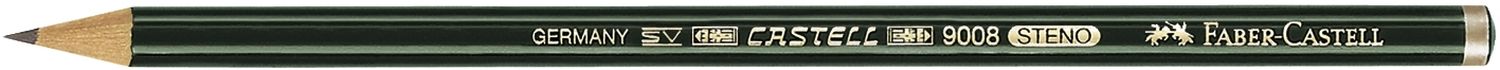 Stenobleistift CASTELL® 9008 - B, dunkelgrün
