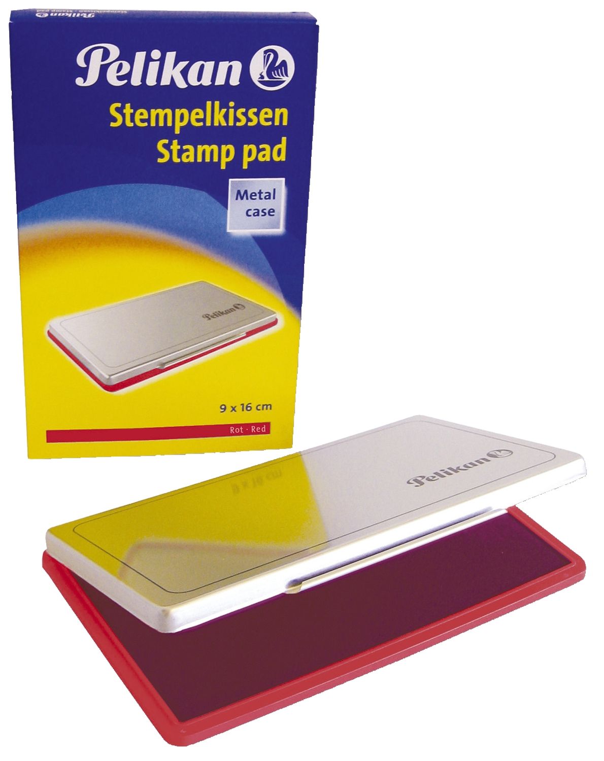 Stempelkissen 1 - 160 x 90 mm, rot getränkt