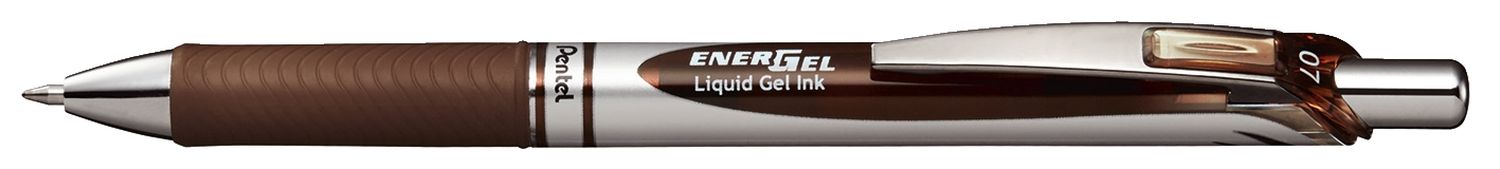 Liquid Gel-Roller EnerGel BL77 - 0,35 mm, braun