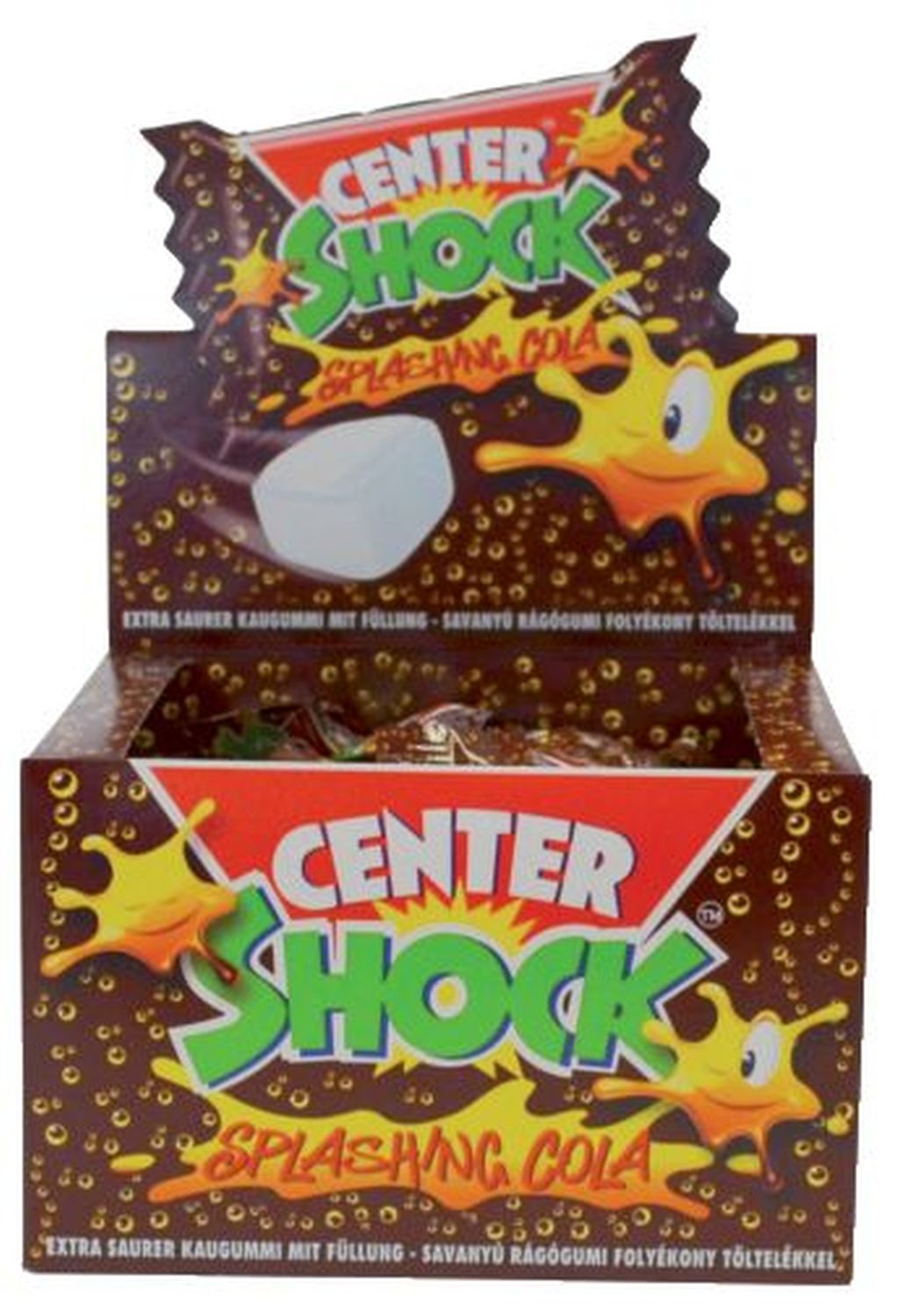 Kaugummi Center Shock Cola 100 Stück