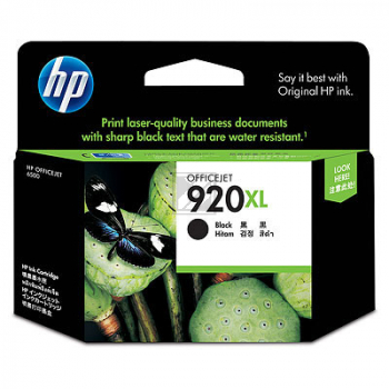 Original Tinte HP 920XL (CD975AE), ca. 1.200 Seiten, schwarz