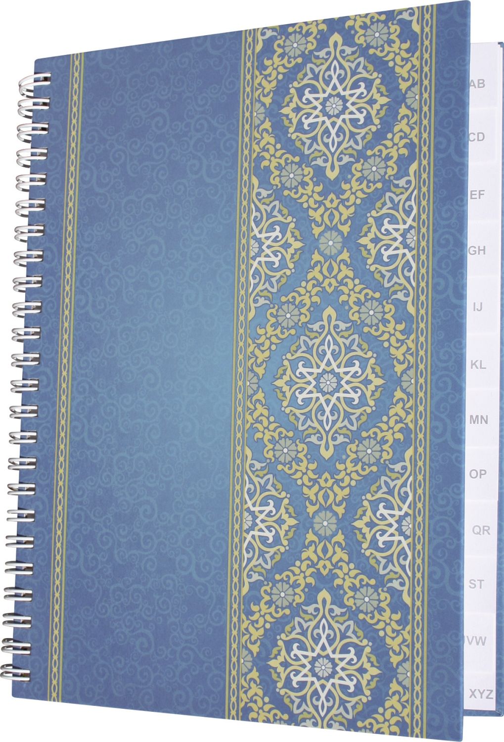 Notizbuch mit Register A-Z "Blue Orient" - A5, 48 Blatt