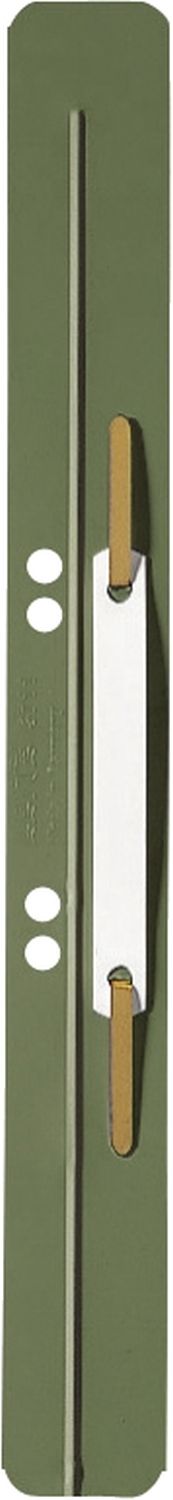 Heftstreifen Leitz 3711-00-55, PP mit Kunststoffdeckleiste, 31,0 cm lang, grün, 25 Stück