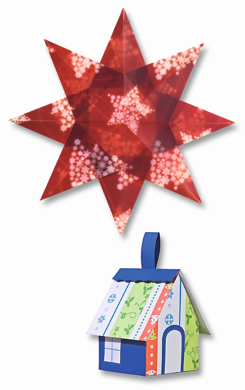 Bastelblock Weihnachten - 24 x 34 cm, 30 Blatt