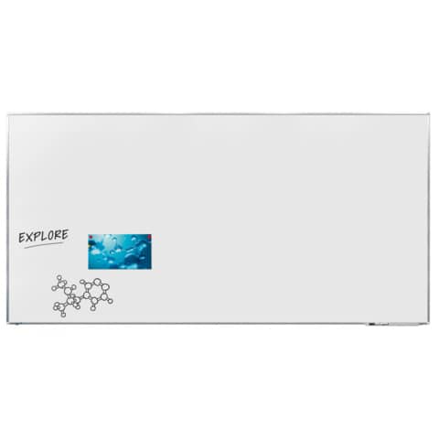 Legamaster Whiteboard Legamaster Premium Plus 7-101076, 240 x 120 cm, emalliert, Alurahmen, senk- oder