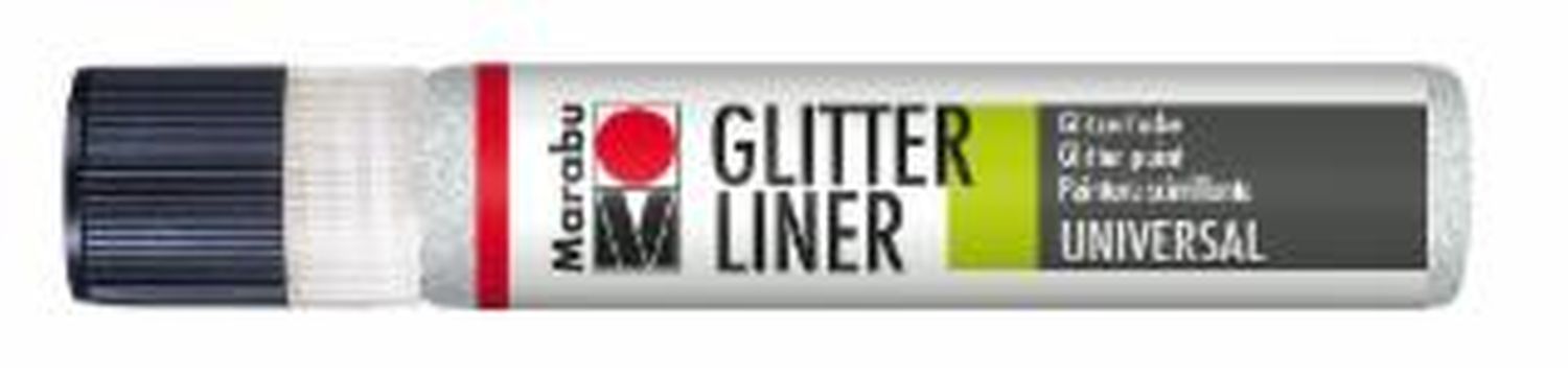 Glitter-Liner - Weiß 570, 25 ml